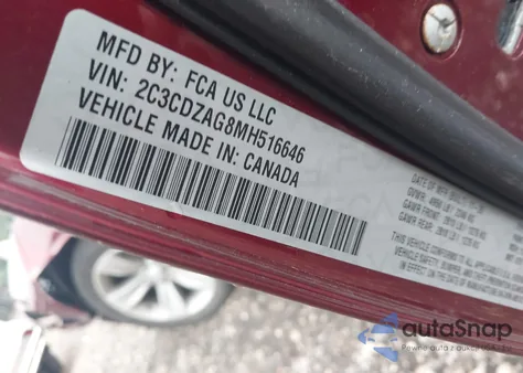 2021 Dodge Challenger Sxt from USA, damaged, VIN 2C3CDZAG8MH516646